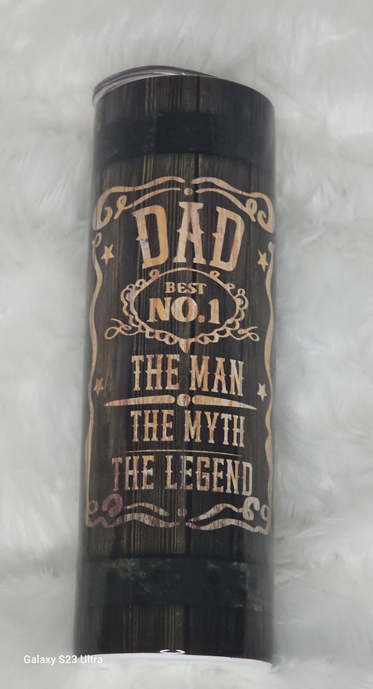 No. 1 Dad "The Man The Myth The Legend"