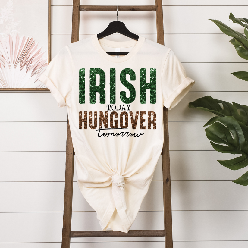 St. Patty's Irish Hangover T-shirt