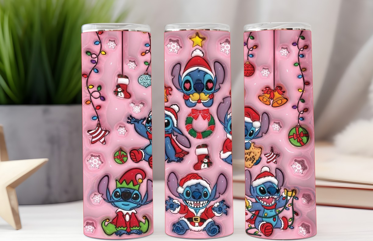 Pink Stitch Xmas